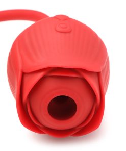Bloomgasm Romping Rose 10X Suction Rose & Thrusting Vibrator