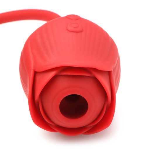 Bloomgasm Romping Rose 10X Suction Rose & Thrusting Vibrator - Image 6