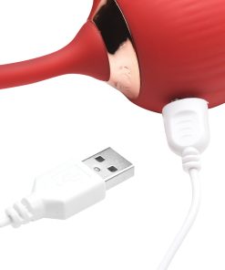 Bloomgasm Romping Rose 10X Suction Rose & Thrusting Vibrator