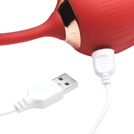 Bloomgasm Romping Rose 10X Suction Rose & Thrusting Vibrator - Image 10