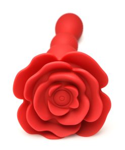 Bloomgasm Rose Twirl 10X Vibrating & Rotating Silicone Anal Beads