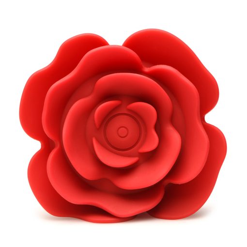 Bloomgasm Rose Twirl 10X Vibrating & Rotating Silicone Anal Beads - Image 4