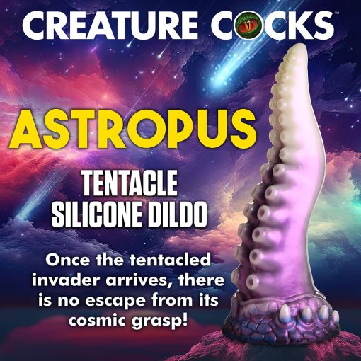 Creature Cocks Astropus Tentacle Silicone Dildo - Image 9