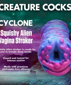 Creature Cocks Cyclone Squishy Alien Vagina Stroker