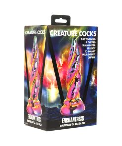 Creature Cocks Enchantress Rainbow Glass Dildo
