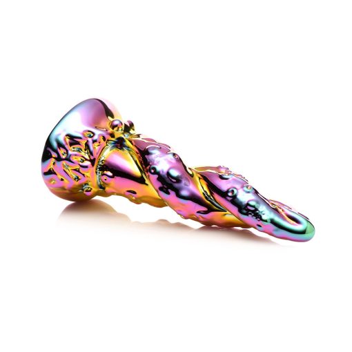 Creature Cocks Enchantress Rainbow Glass Dildo - Image 4
