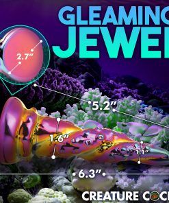 Creature Cocks Enchantress Rainbow Glass Dildo