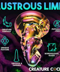 Creature Cocks Enchantress Rainbow Glass Dildo