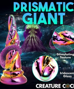 Creature Cocks Enchantress Rainbow Glass Dildo