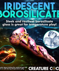 Creature Cocks Enchantress Rainbow Glass Dildo
