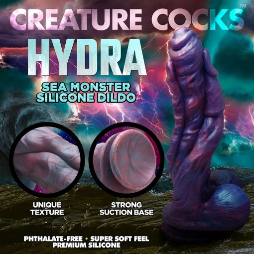 Creature Cocks Hydra Sea Monster Silicone Dildo - Image 9