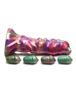 Creature Cocks Larva Silicone Ovipositor Dildo With Eggs