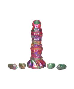 Creature Cocks Larva Silicone Ovipositor Dildo With Eggs