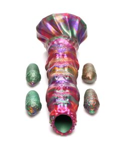 Creature Cocks Larva Silicone Ovipositor Dildo With Eggs