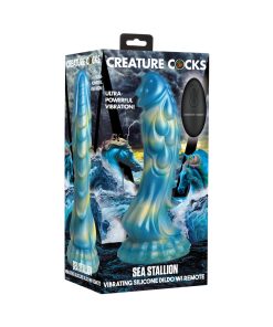 Creature Cocks Sea Stallion Vibrating Silicone Dildo With Remote