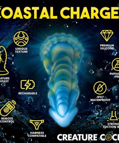 Creature Cocks Sea Stallion Vibrating Silicone Dildo With Remote