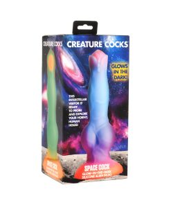Creature Cocks Space Cock Glow-In-The-Dark Silicone Alien Dildo