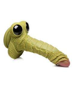 Creature Cocks Swamp Monster Green Scaly Silicone Dildo