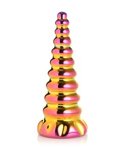 Creature Cocks Twilight Rainbow Glass Dildo