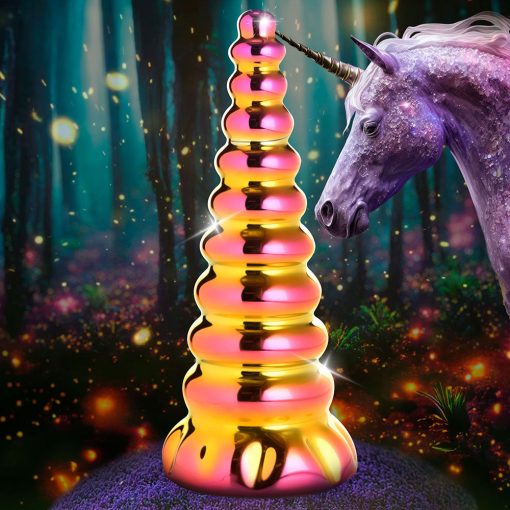 Creature Cocks Twilight Rainbow Glass Dildo - Image 12