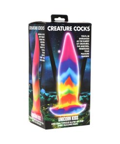 Creature Cocks Unicorn Tongue Glow-In-The-Dark Silicone Dildo