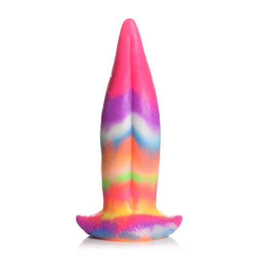 Creature Cocks Unicorn Tongue Glow-In-The-Dark Silicone Dildo - Image 3