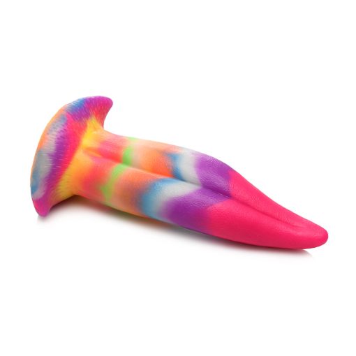 Creature Cocks Unicorn Tongue Glow-In-The-Dark Silicone Dildo - Image 5