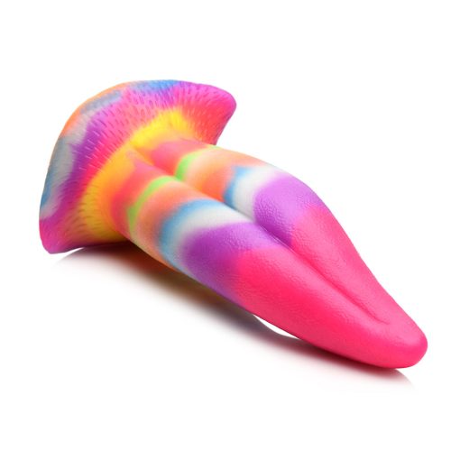 Creature Cocks Unicorn Tongue Glow-In-The-Dark Silicone Dildo - Image 6