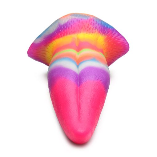 Creature Cocks Unicorn Tongue Glow-In-The-Dark Silicone Dildo - Image 7