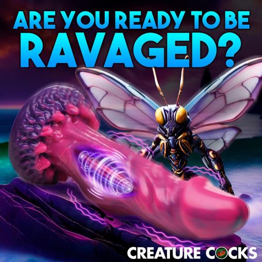 Creature Cocks Xenox Vibrating Silicone Dildo With Remote - Image 12
