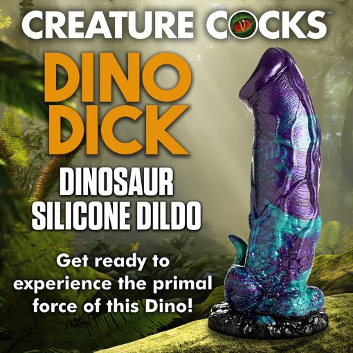 Creature Cocks Xl Dino Dick Dinosaur Silicone Dildo - Image 9