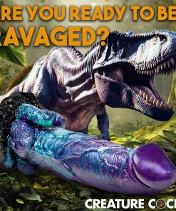 Creature Cocks Xl Dino Dick Dinosaur Silicone Dildo