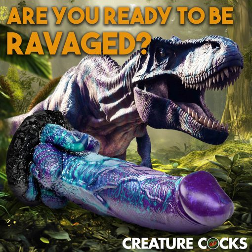 Creature Cocks Xl Dino Dick Dinosaur Silicone Dildo - Image 10