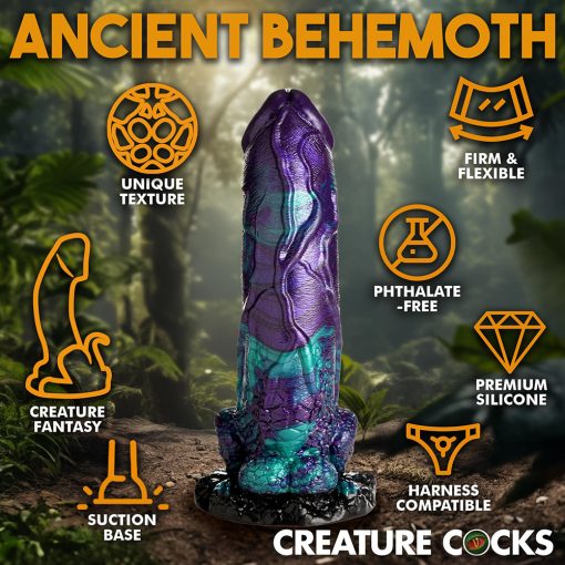 Creature Cocks Xl Dino Dick Dinosaur Silicone Dildo - Image 12