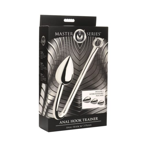 Master Series Anal Hook Trainer Anal Hook With 3 Plugs