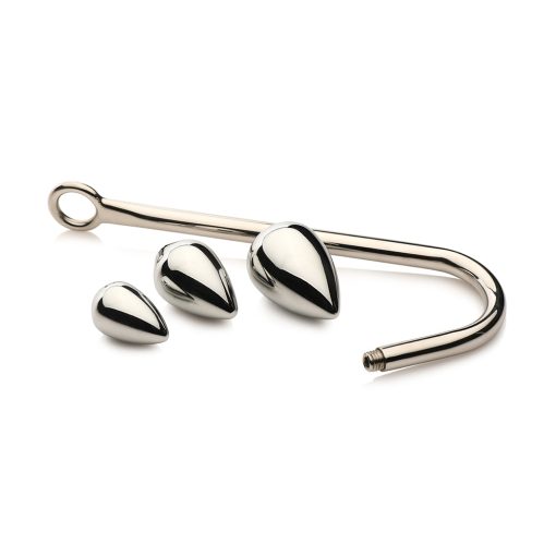 Master Series Anal Hook Trainer Anal Hook With 3 Plugs - Image 5