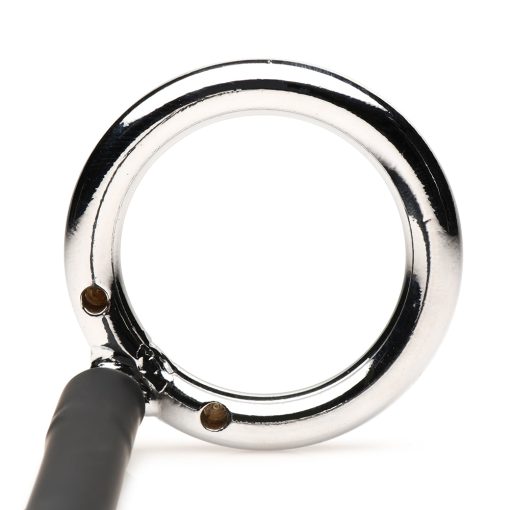 Master Series Tug + Plug Cock & Ball Ring With Anal Plug - Image 6