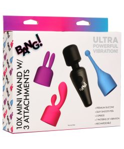 Bang! 10X Mini Wand With 3 Attachments