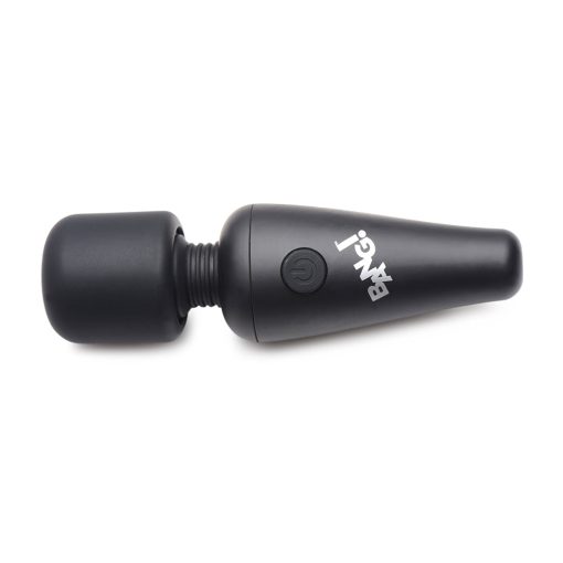 Bang! 10X Vibrating Mini Silicone Wand Black - Image 2