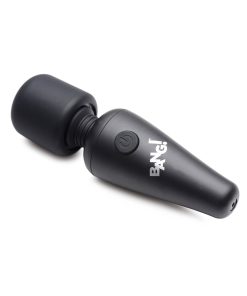 Bang! 10X Vibrating Mini Silicone Wand Black
