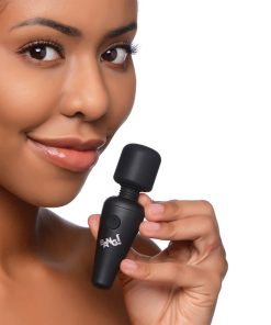 Bang! 10X Vibrating Mini Silicone Wand Black