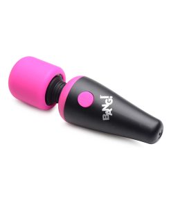 Bang! 10X Vibrating Mini Silicone Wand Pink