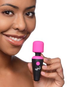 Bang! 10X Vibrating Mini Silicone Wand Pink