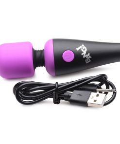 Bang! 10X Vibrating Mini Silicone Wand Purple
