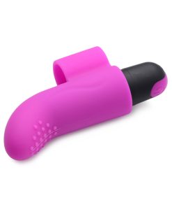 Bang! Purple Couples Vibrating Ring Kit with Bullet, Finger Vibe & Blindfold