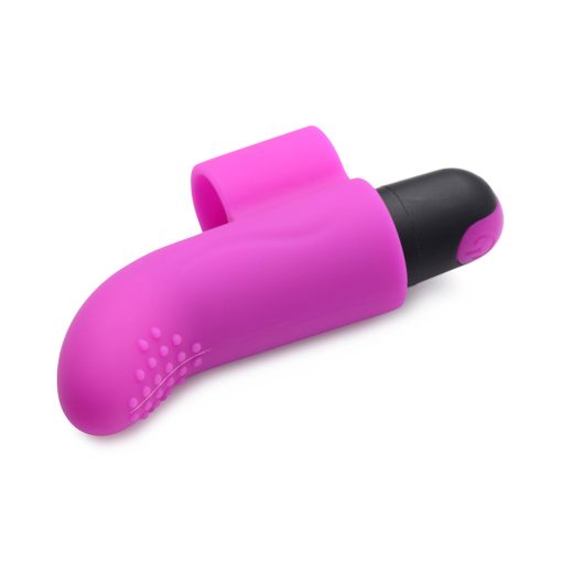 Bang! Purple Couples Vibrating Ring Kit with Bullet, Finger Vibe & Blindfold - Image 4