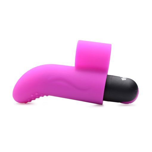 Bang! Purple Couples Vibrating Ring Kit with Bullet, Finger Vibe & Blindfold - Image 6