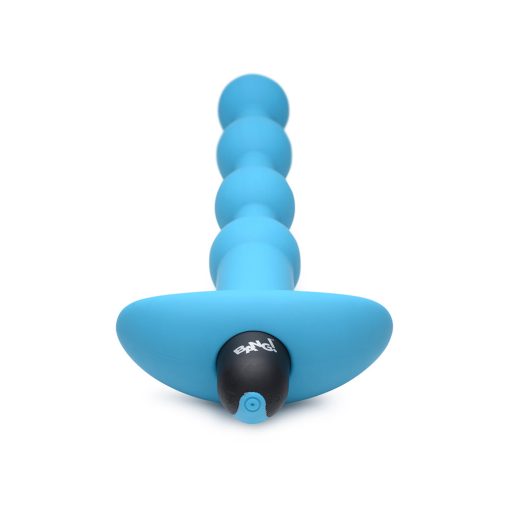 Bang! Vibrating Silicone Anal Beads & Remote Control Blue - Image 7