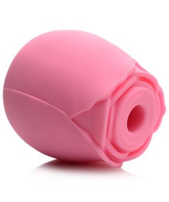 Bloomgasm 10X Wild Rose Silicone Suction Clit Stimulator Pink