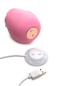 Bloomgasm 10X Wild Rose Silicone Suction Clit Stimulator Pink
